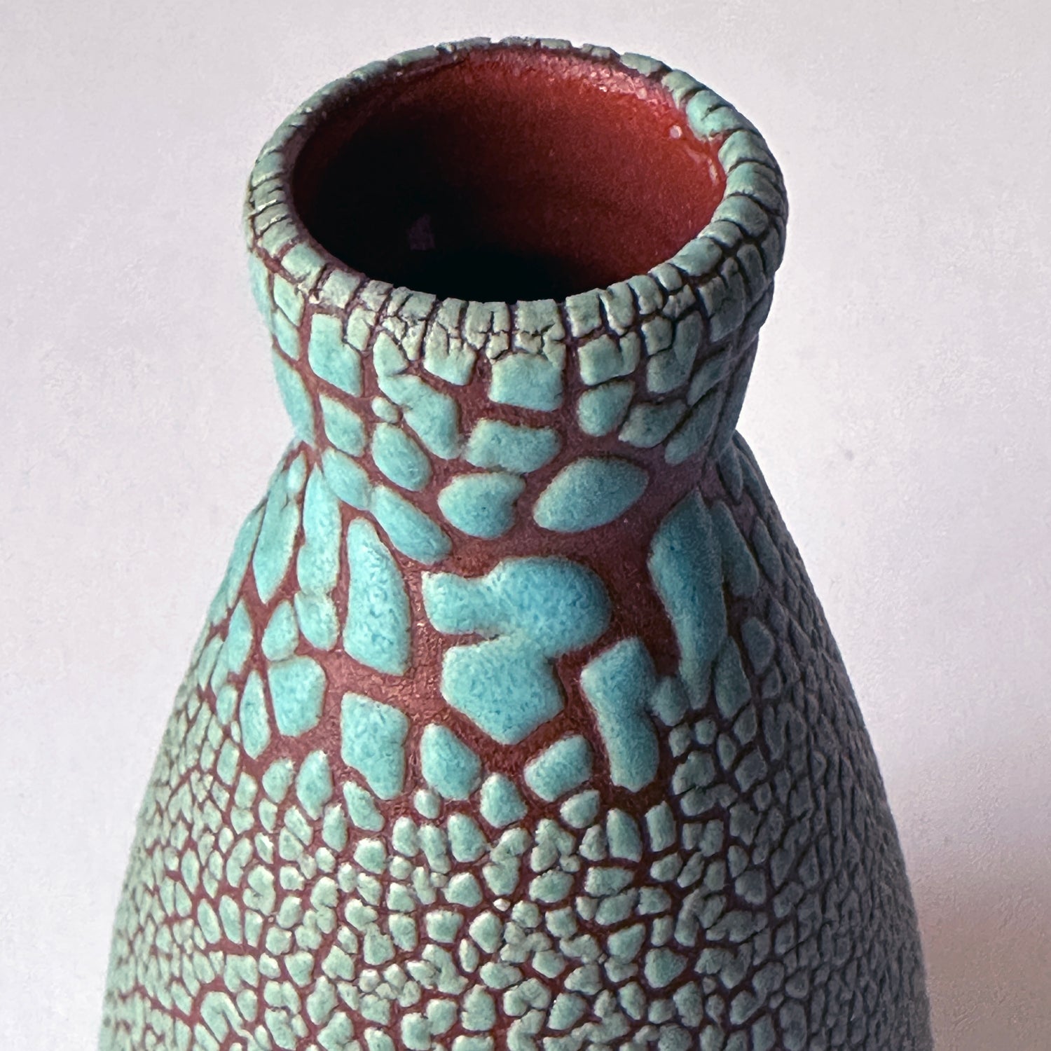 Petrichor Vase in Turquoise