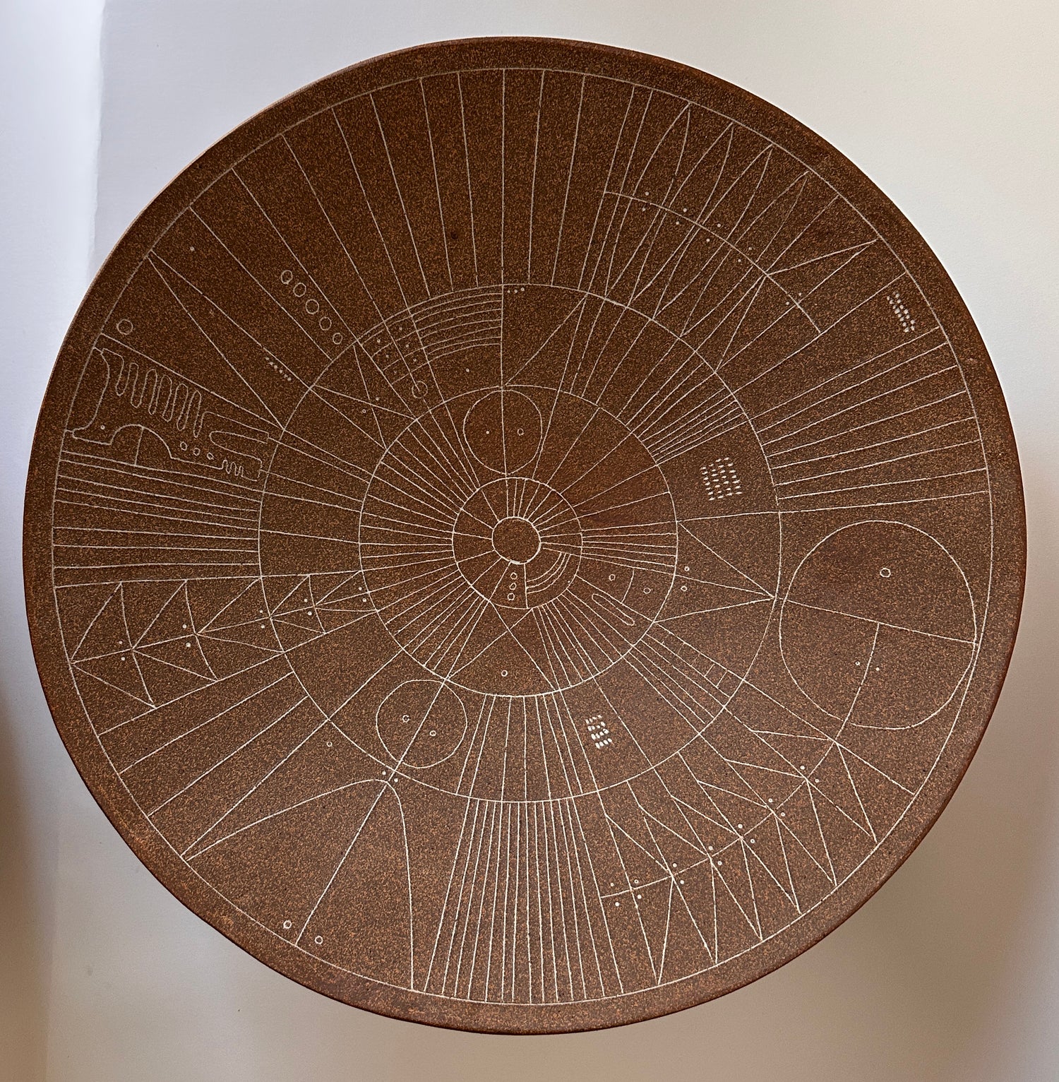 Scribe Platter in Sable