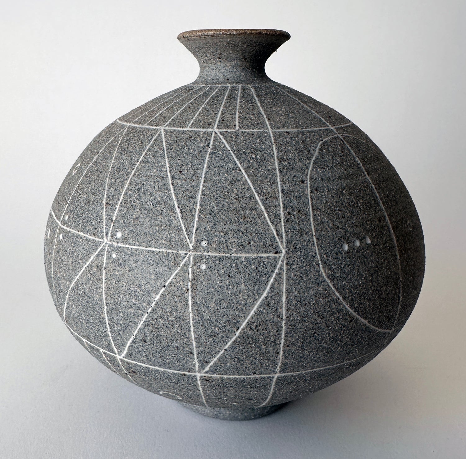 Scribe Vase in Granite