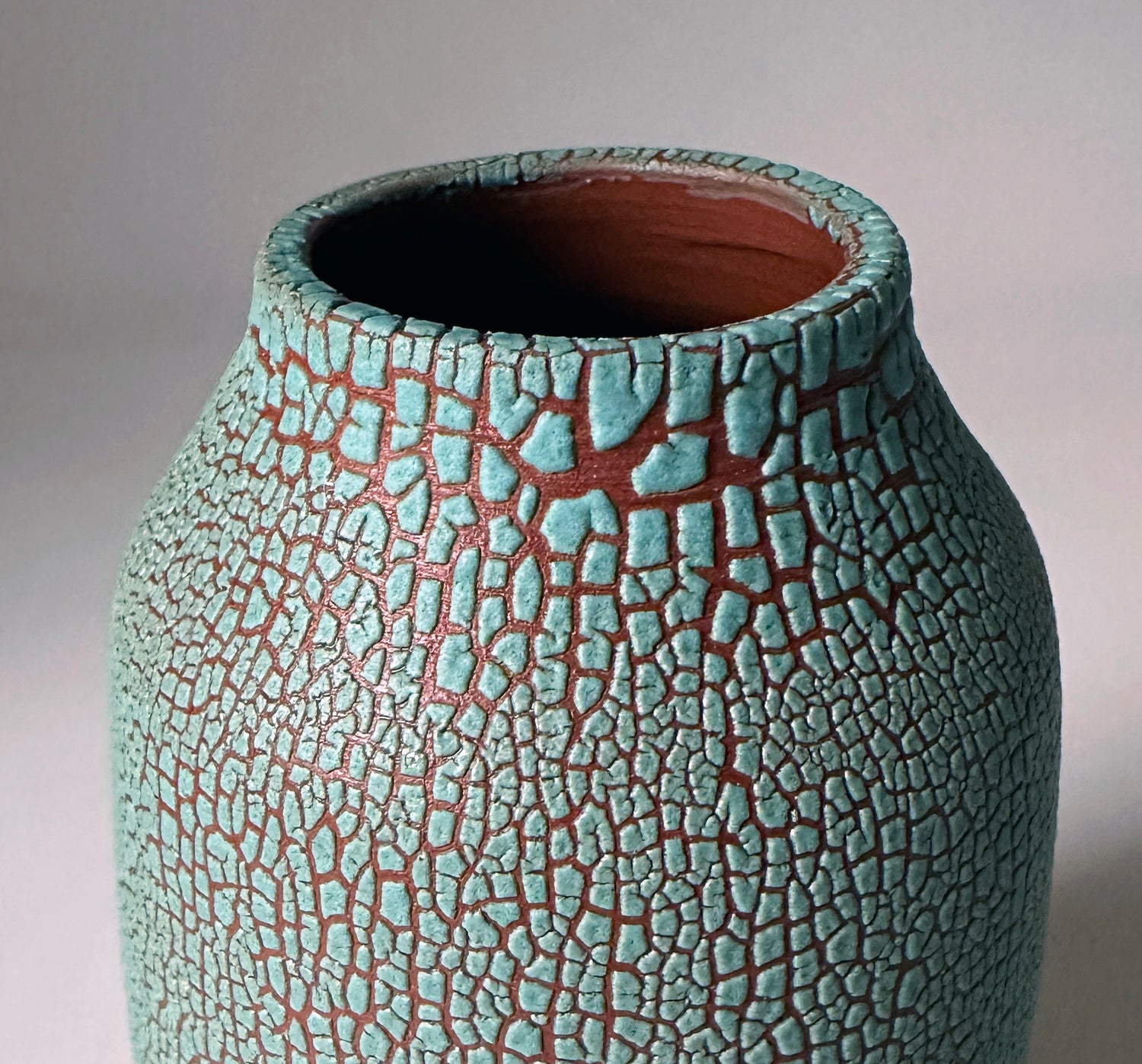 Petrichor Vase in Turquoise