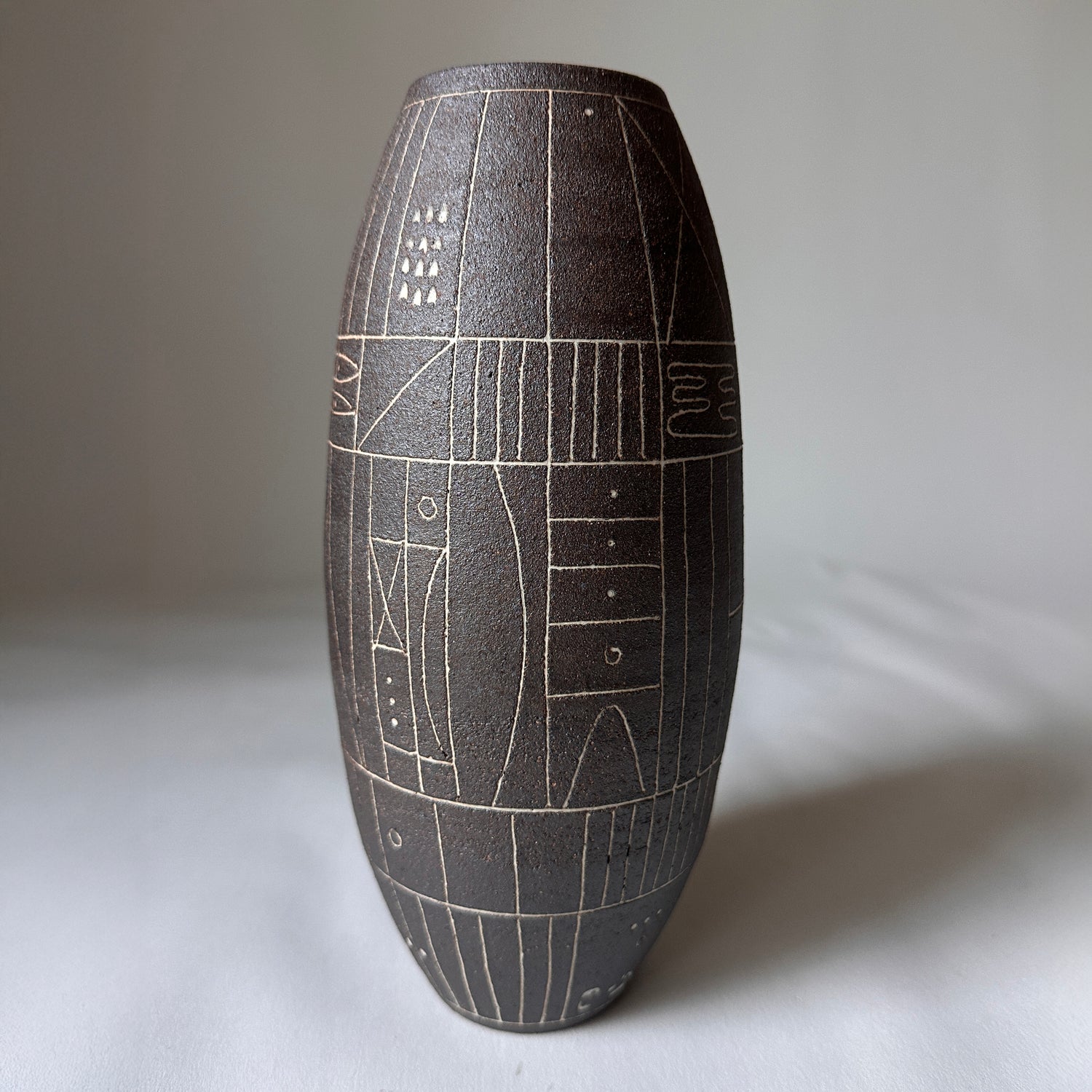 Scribe Vase in Espresso