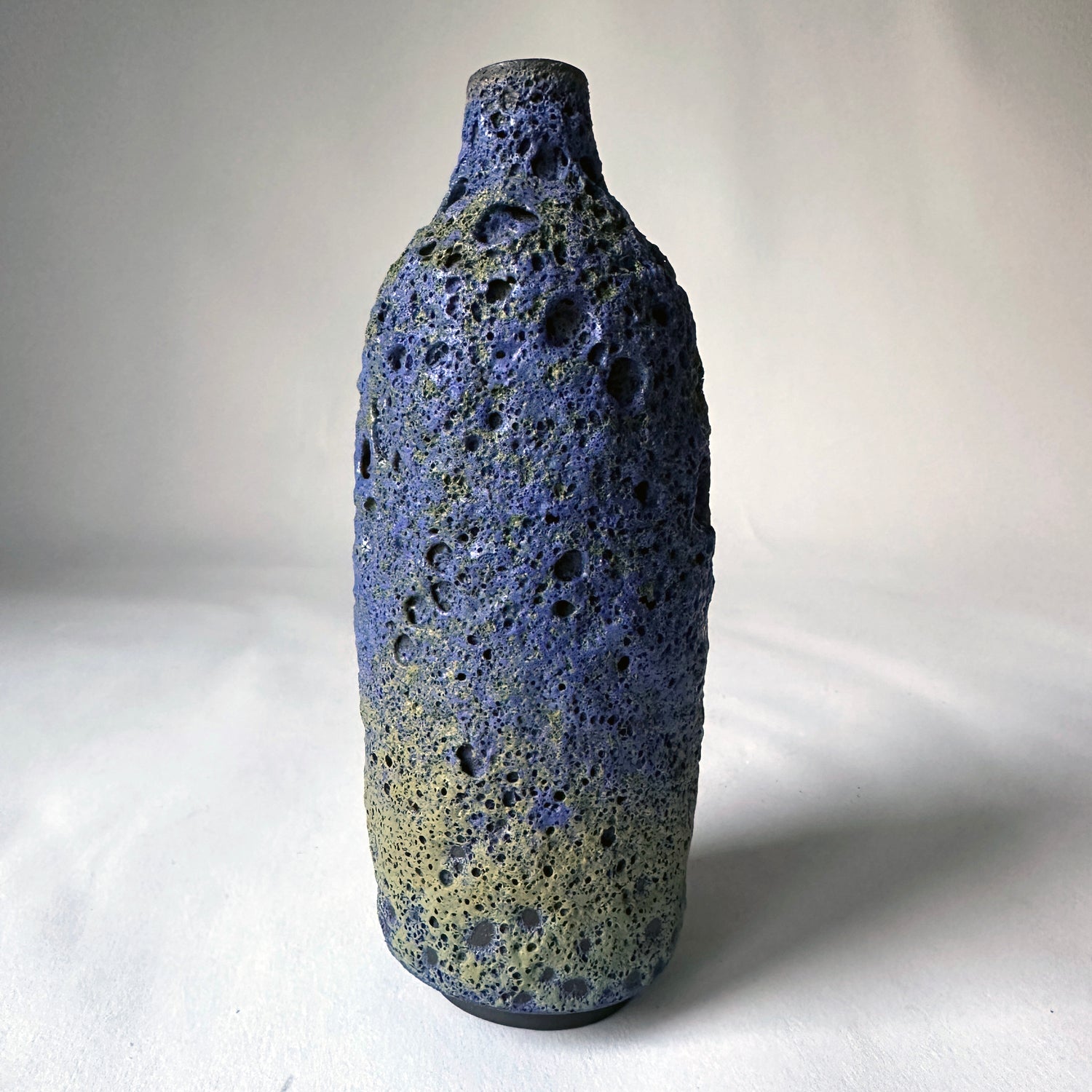 Lava Vase in Cobalt