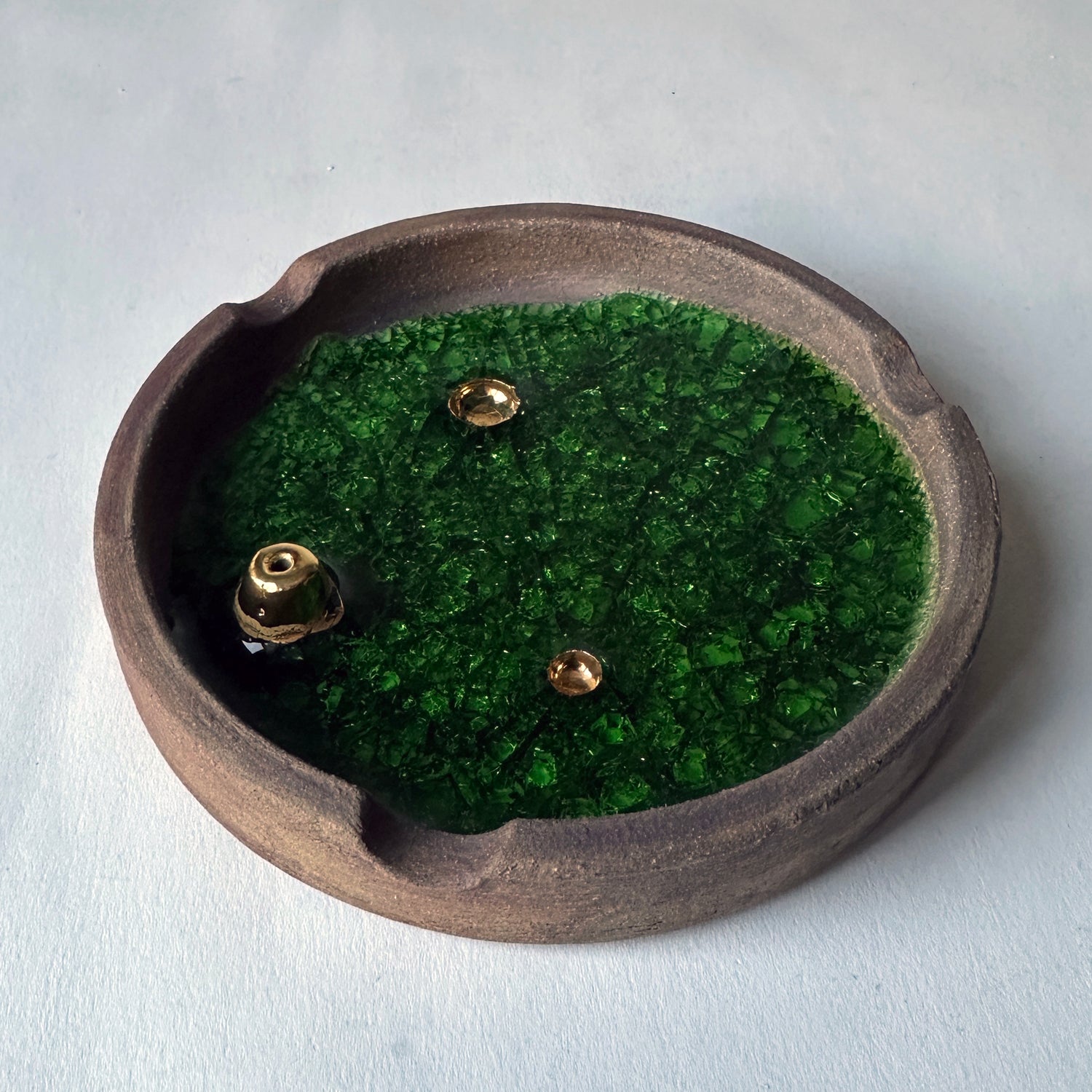 Fuse Ashtray in Dark Brown