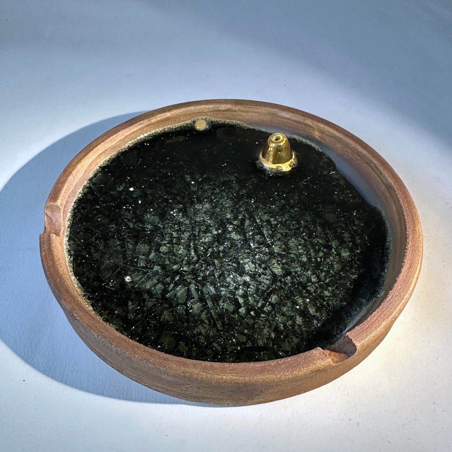 Fuse Ashtray in Dark Brown