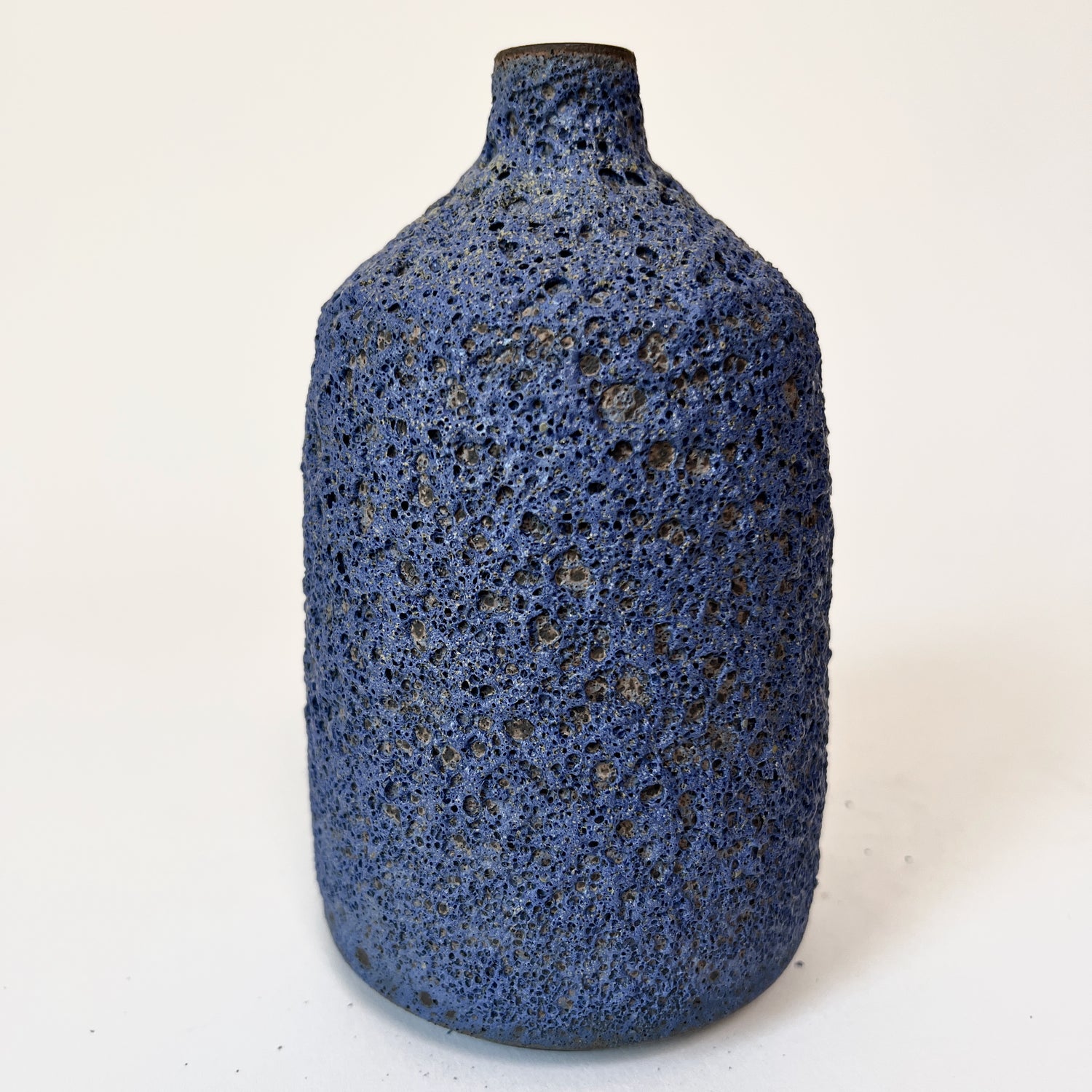 Lava Vase in Cobalt