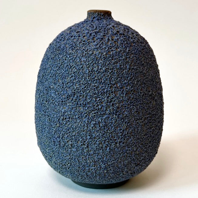 Lava Sphere in Cobalt