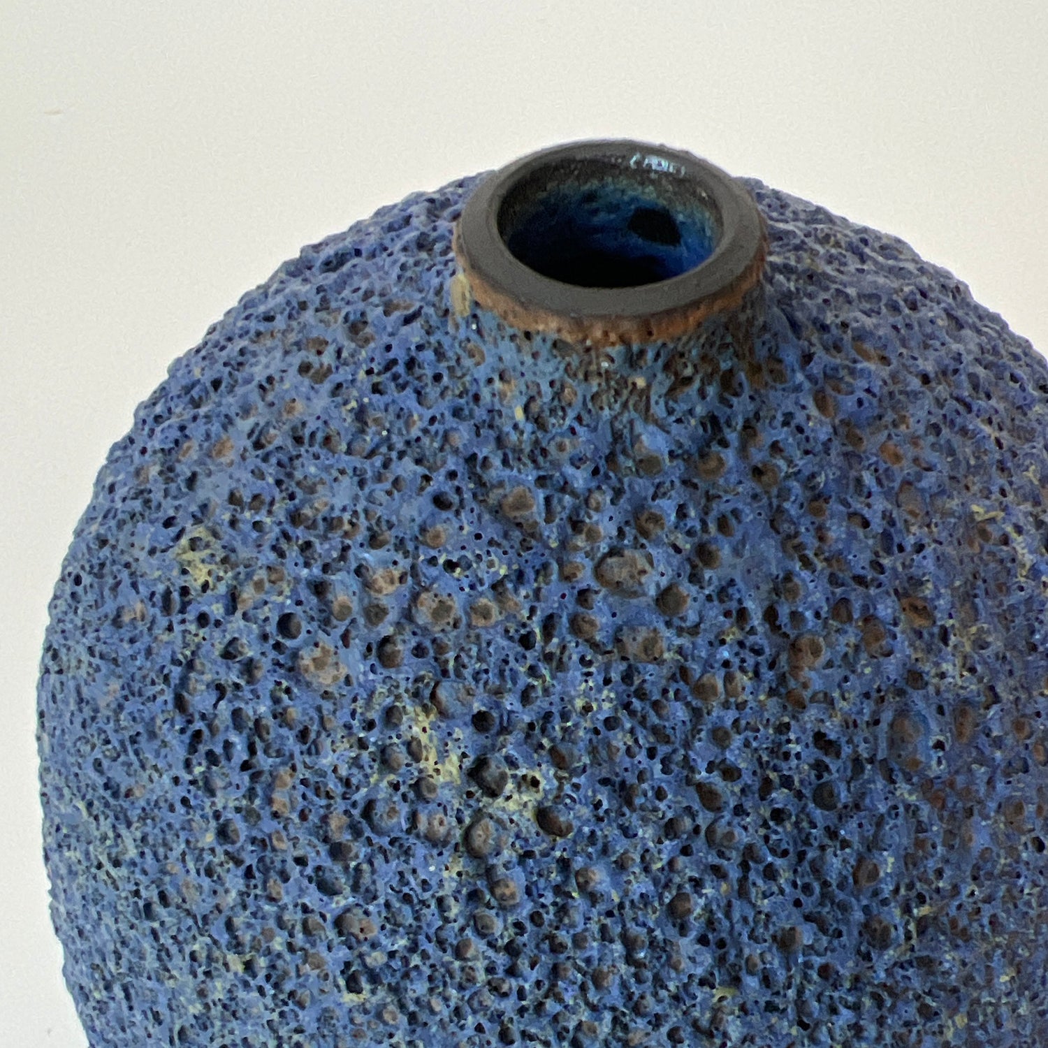 Lava Sphere in Cobalt