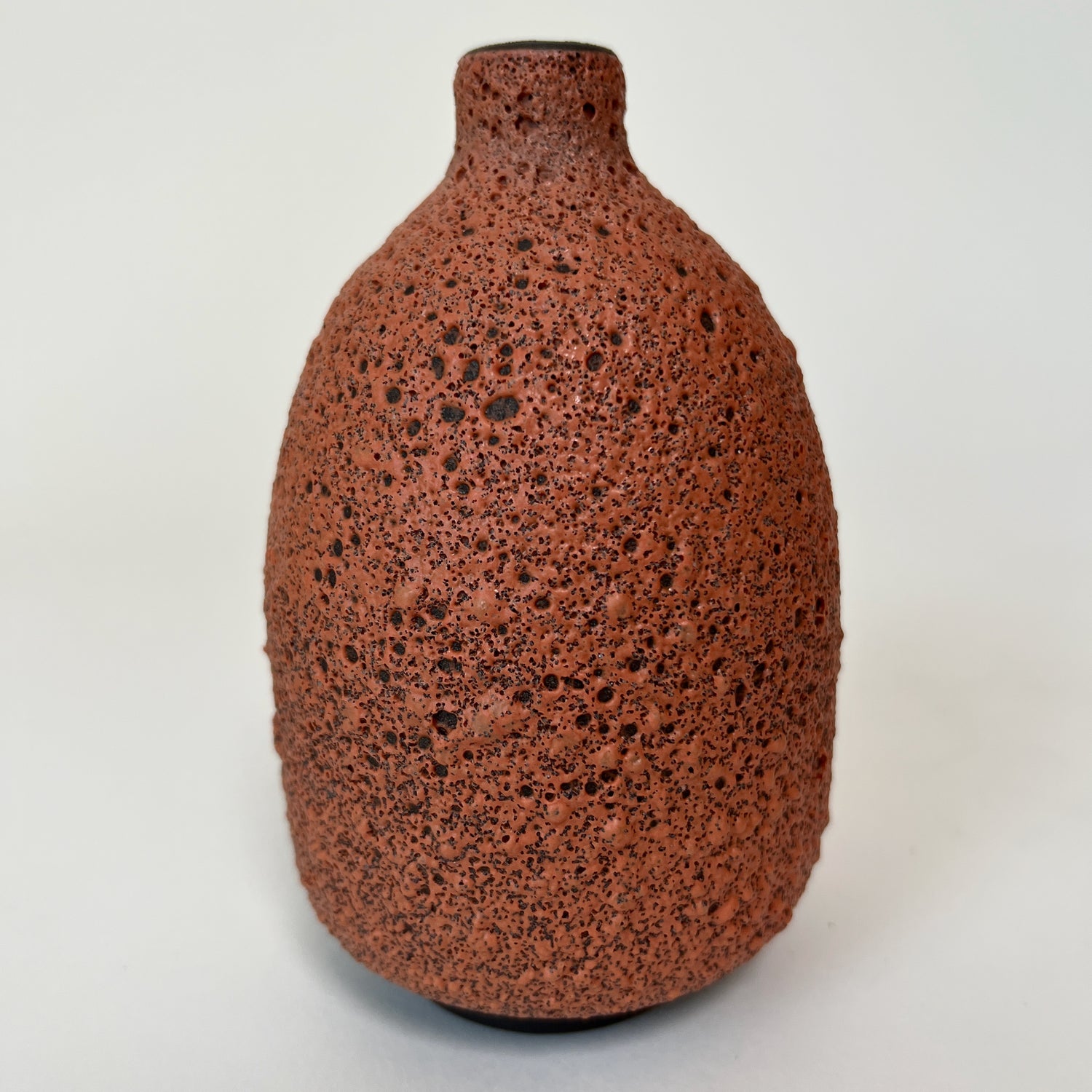 Lava Vase in Coral