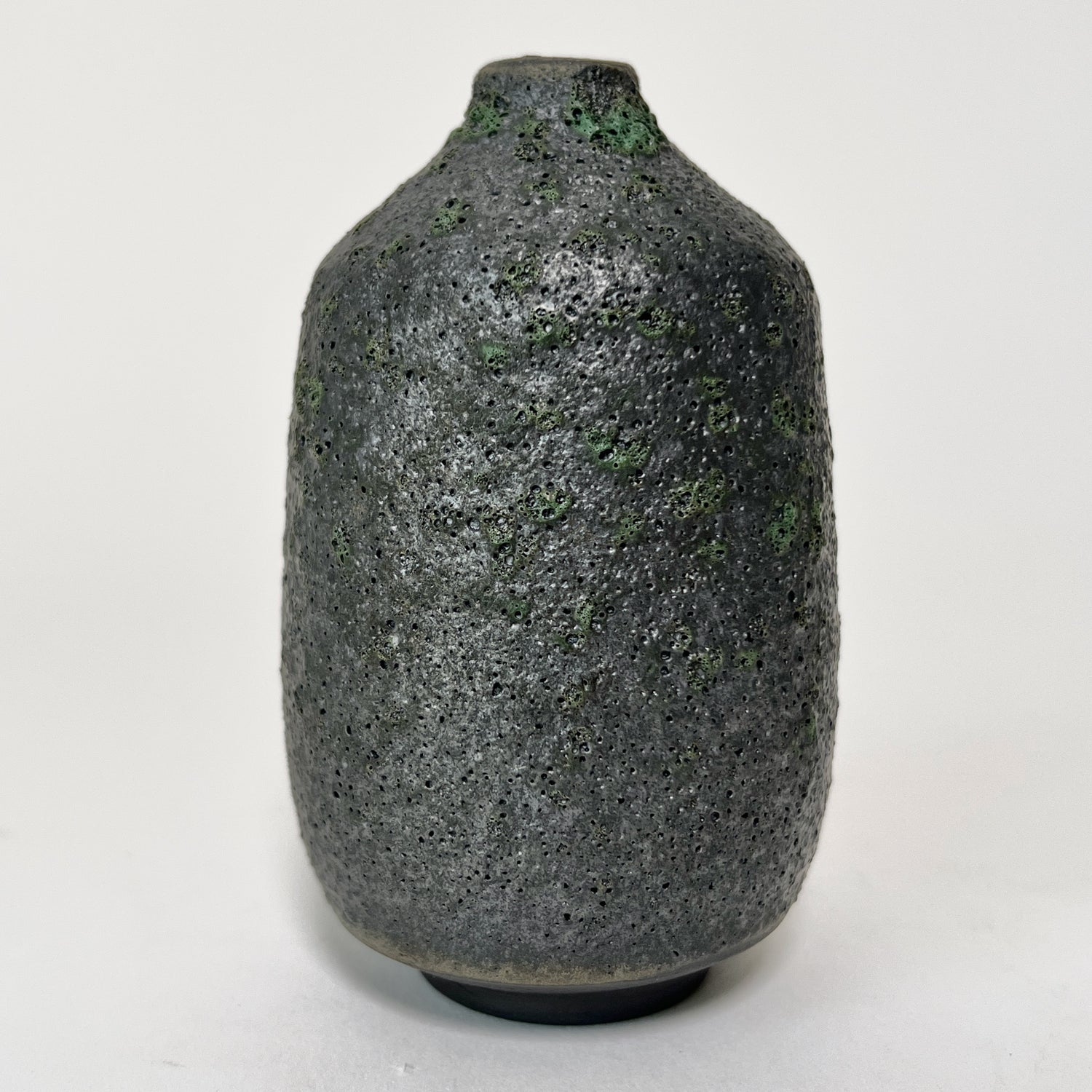 Lava Vase in Bronze Lichen
