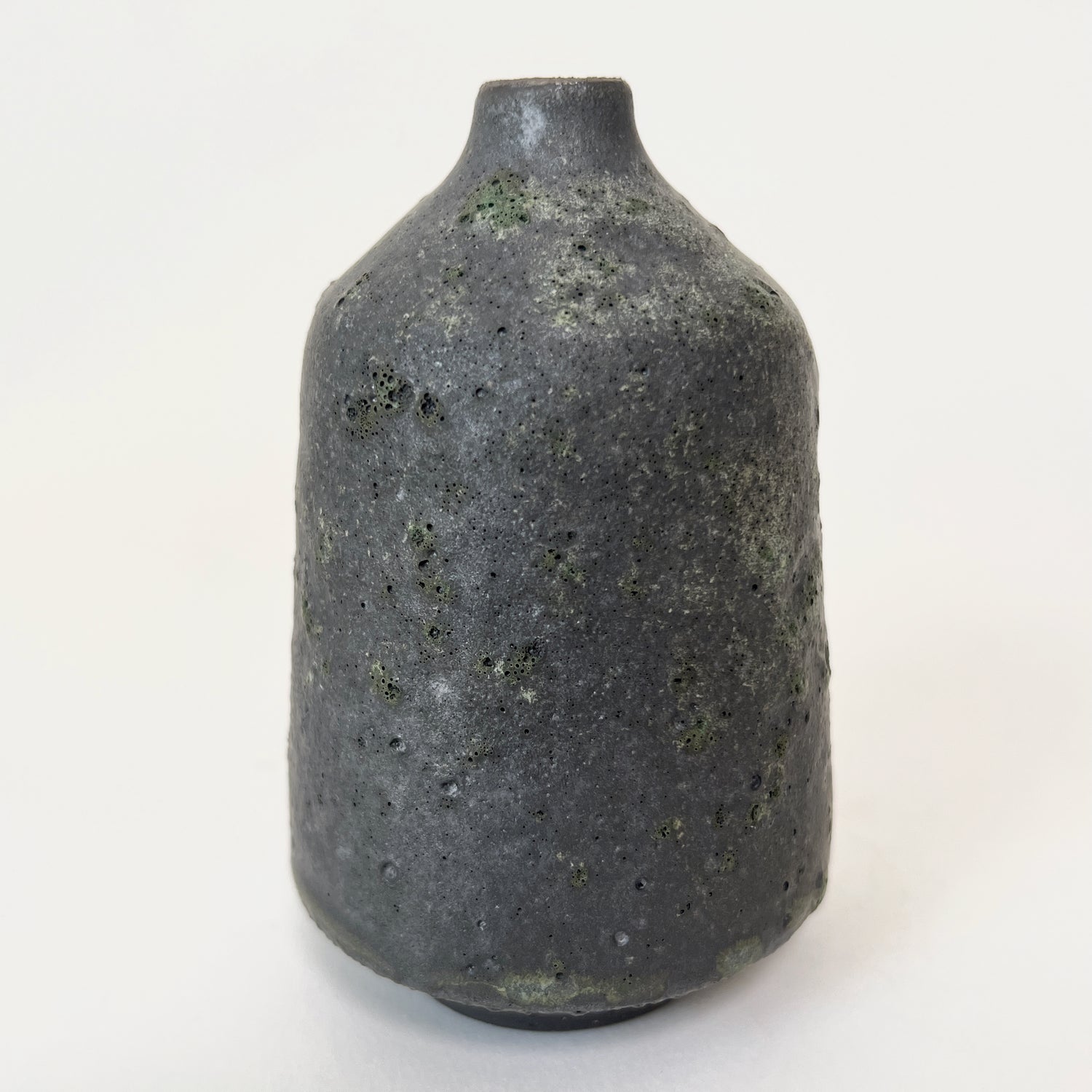 Lava Vase in Bronze Lichen